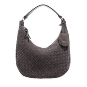 Abro Nana Grey Leather Hobo bag 2001-A0629116