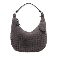 Abro Nana Grey Leather Hobo bag 2001-A0629116