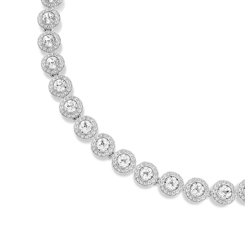 Swarovski Una Angelic Silver Coloured Necklace 5727095-zoom-