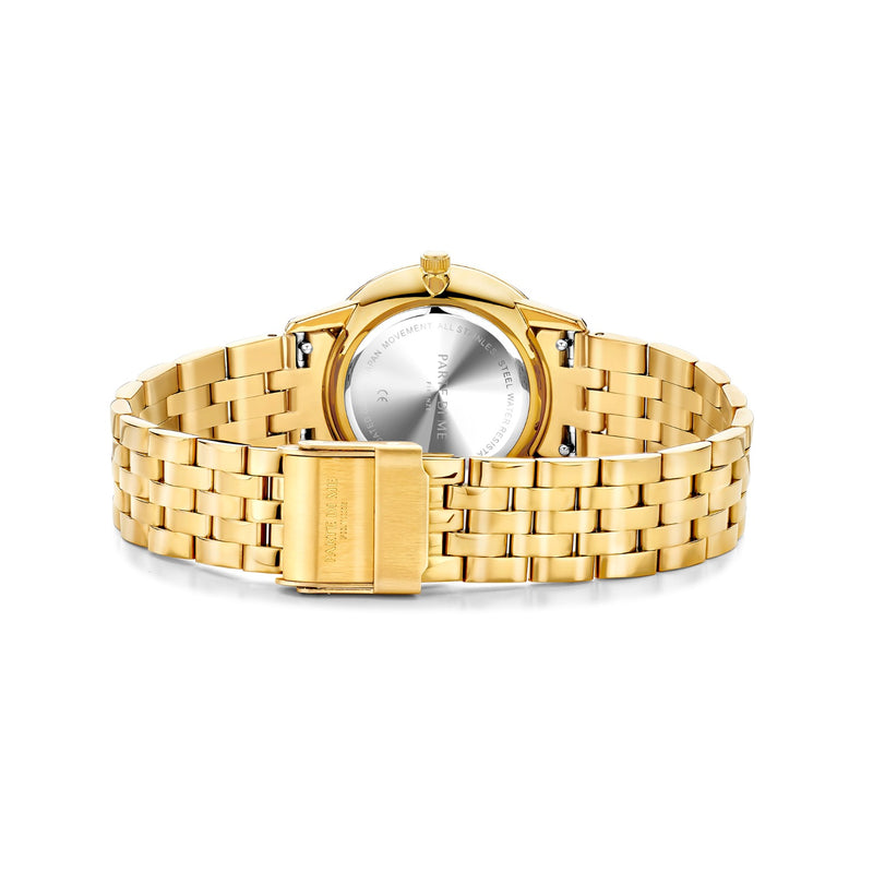 Parte Di Me Orologio rond dames horloge goudkleurig PDM09045-zoom-