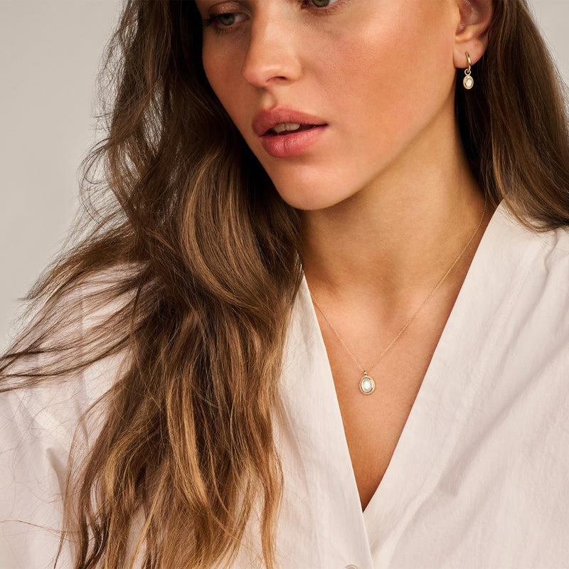 Blush 14 karaat Gouden Ketting 3169YMQ-zoom-