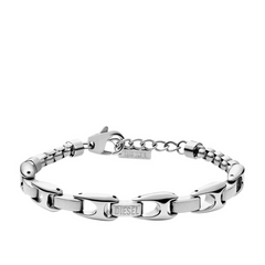 Diesel Metamorph Silver Stainless Steel Bracelet DX1633040