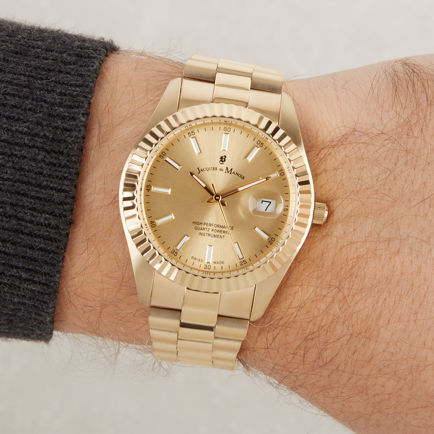 Jacques du Manoir Inspiration Gold Watch JWG03002