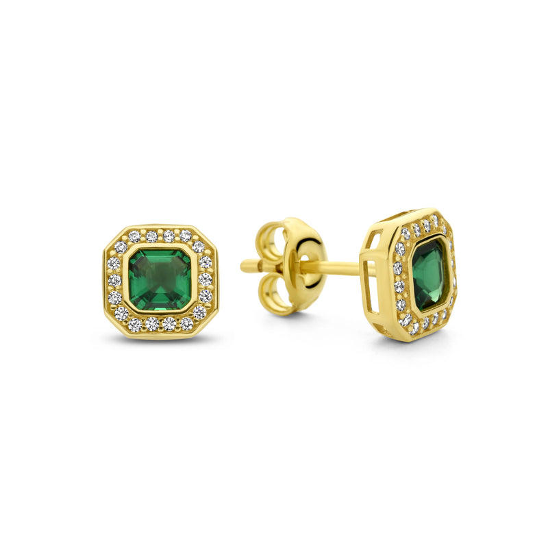 Beloro Jewels Monte Napoleone Sofia 9 Karaat Oorknoppen BO360047-zoom-