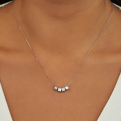 Isabel Bernard Saint Germain Felie 14 Carat Whitegold cube Charm IB350048