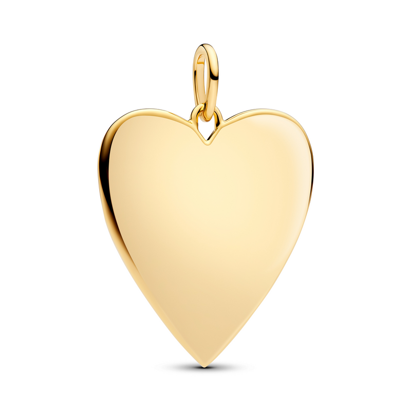 Pandora Moments Gold Plated Engravable Heart Charm 364016C00-zoom-