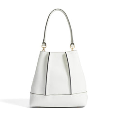 Isabel Bernard Femme Forte Macie Crème Calfskin Shoulder Bag IB25074-070