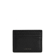 Calvin Klein Minimalism Zwarte Leren Pasjeshouder K50K509613BAX
