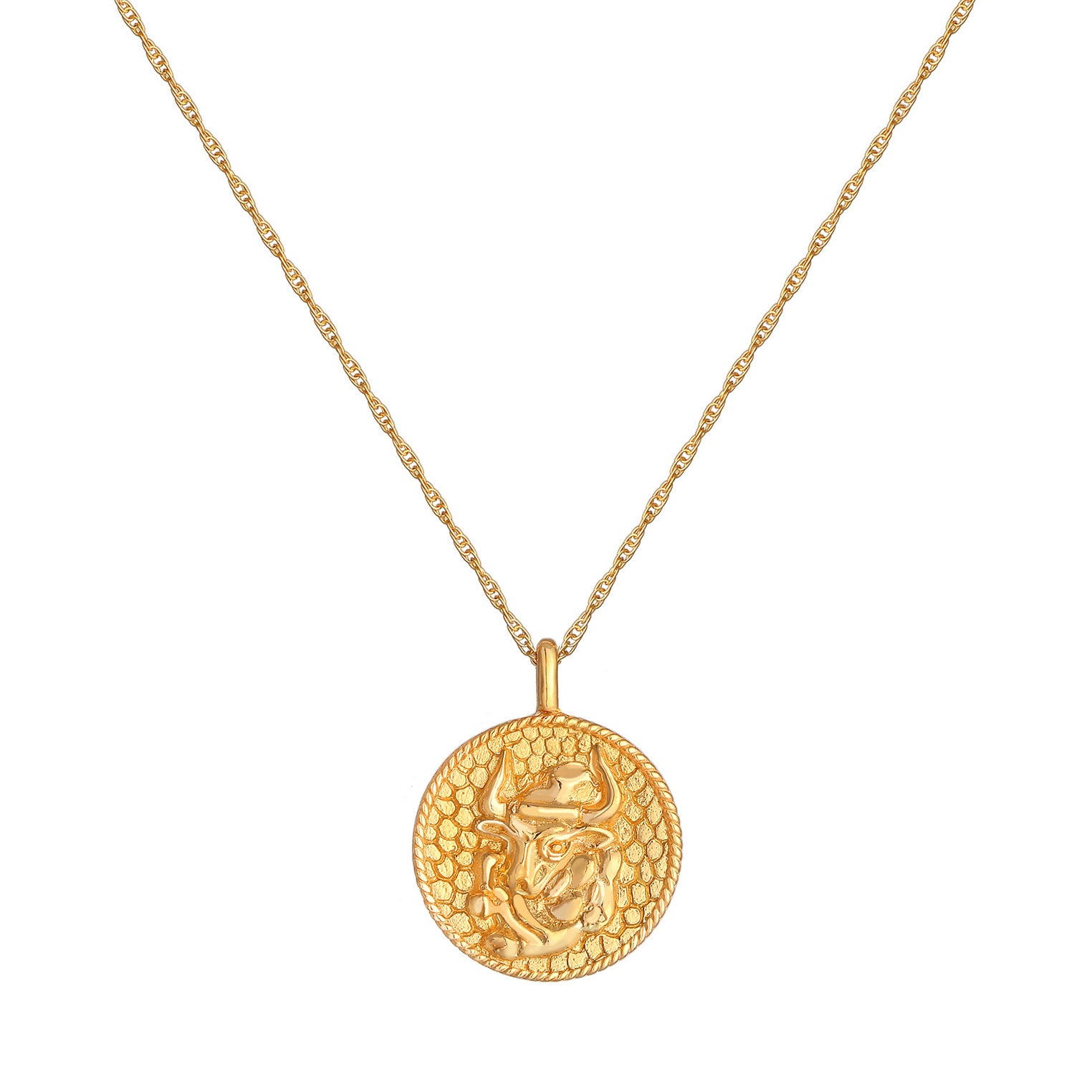 Elli 925 Sterling Silver Coin Necklace 2004-BF-0007796-001