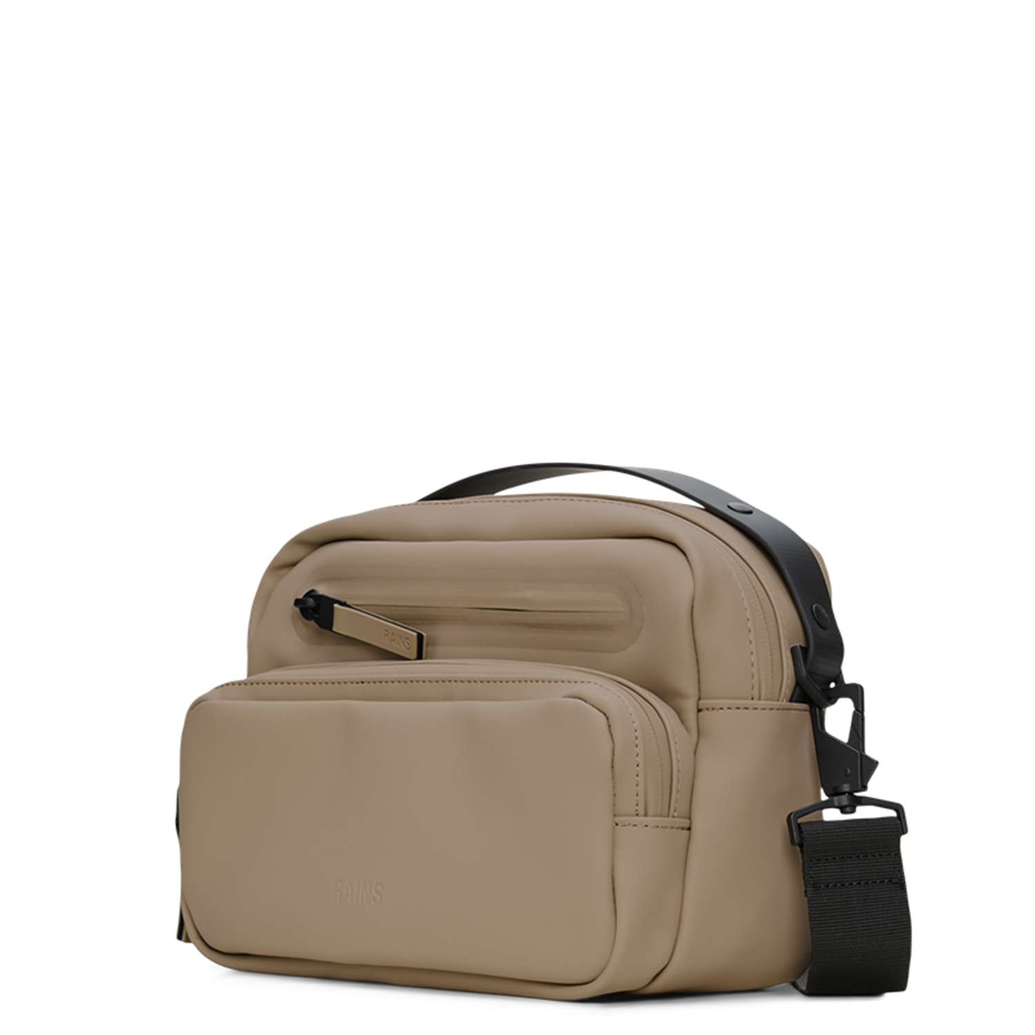 Rains Beige Cargo Box Bag R14110-133