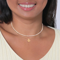 Elli 925 Sterling Silver Layered Choker 2004-BF-0007246-001