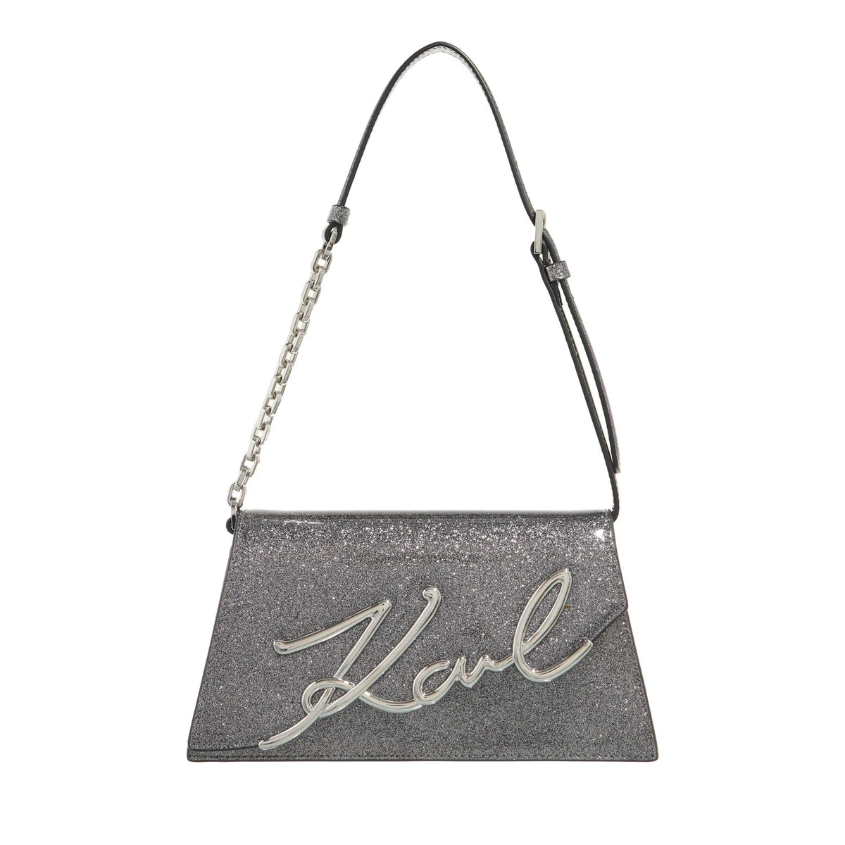 Karl Lagerfeld Silver Crossbody Bag 2001-A0491523