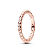 Pandora Me Pyramids Ring 182800C01-56 Met 14 Karaat Roségouden Plating