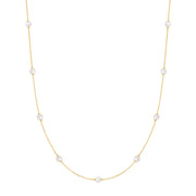 Ania Haie Miss Dainty Gold Coloured Pearl Necklace AH-N065-03G