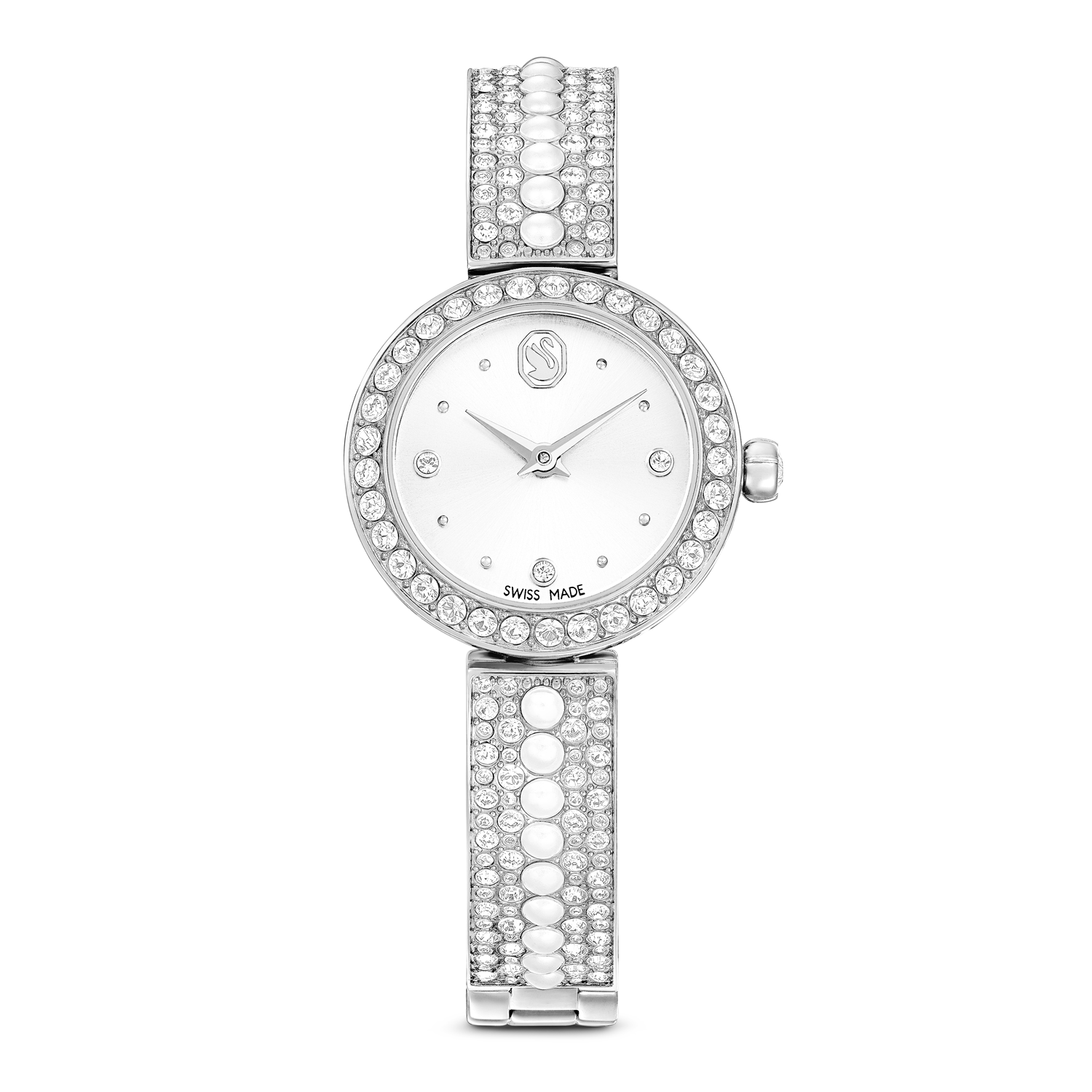 Swarovski Matrix Silver Coloured Women's Watch 5743680