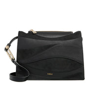 Furla Nuvola Black Leather Crossbody bag 2001-A0629253