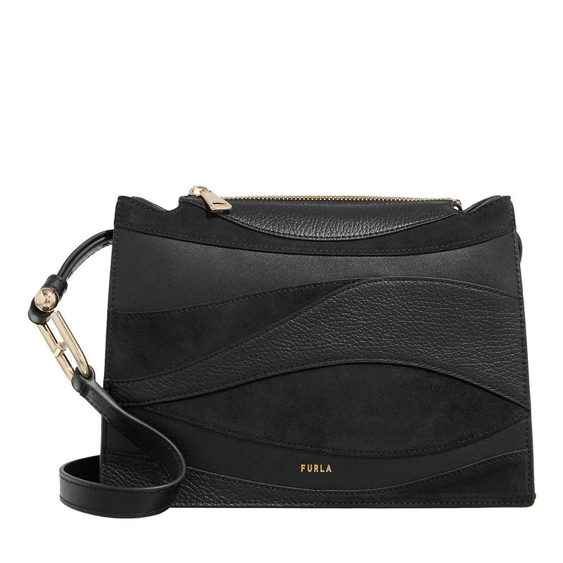 Furla Nuvola Black Leather Crossbody bag 2001-A0629253-zoom-