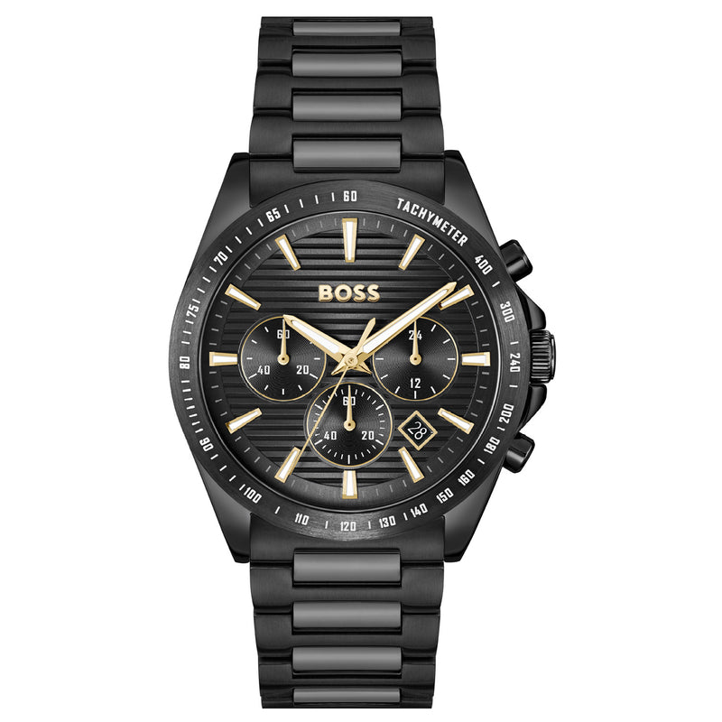 Hugo Boss Strike Chrono Black Men's Watch HB1514291-zoom-