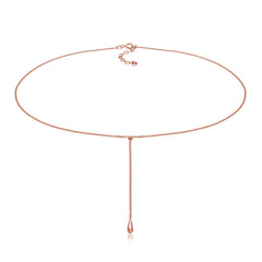Elli 925 Sterling Silver Y Chain Choker 2004-BF-0007806-001