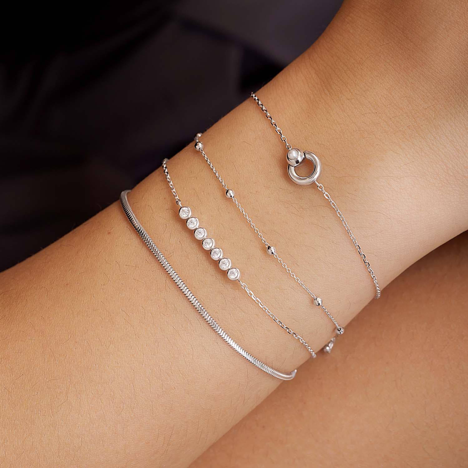 Ania Haie Chic Creator 925 Sterling Silver Bracelet 2002-AH-B058-03H