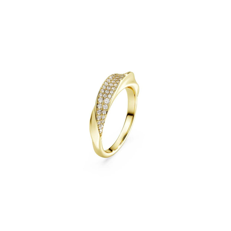 Swarovski Classica Sterling Goudkleurige Ring 5746020-zoom-