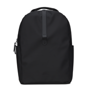 Rains Black Clip Front Backpack R14890-01