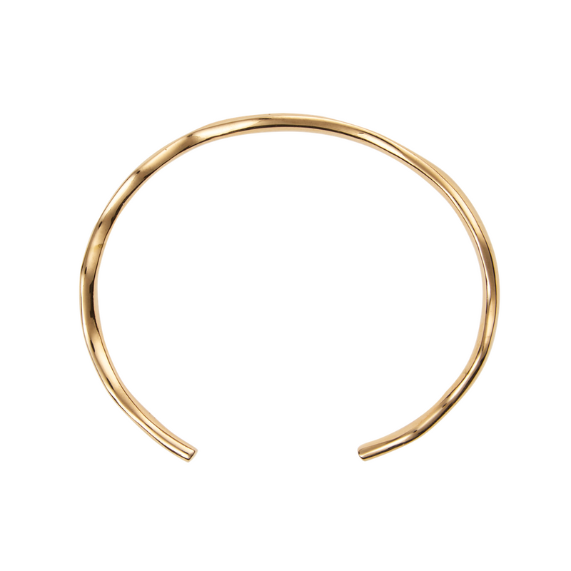 Mockberg Wavy Bolded Cuff Bracelet MB0173-zoom-