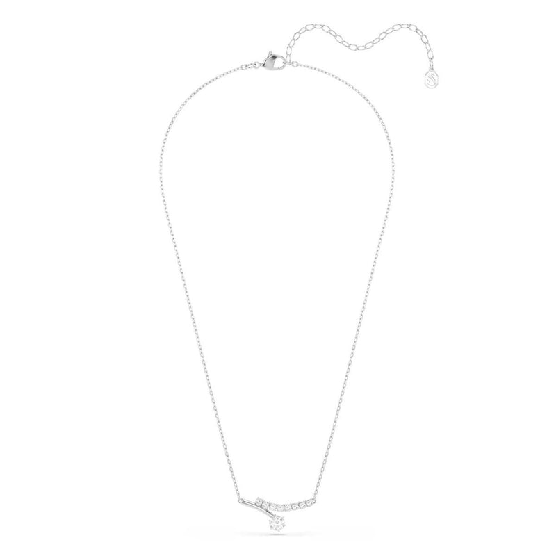 Swarovski Matrix Crash Zilveren Ketting 5753568-zoom-