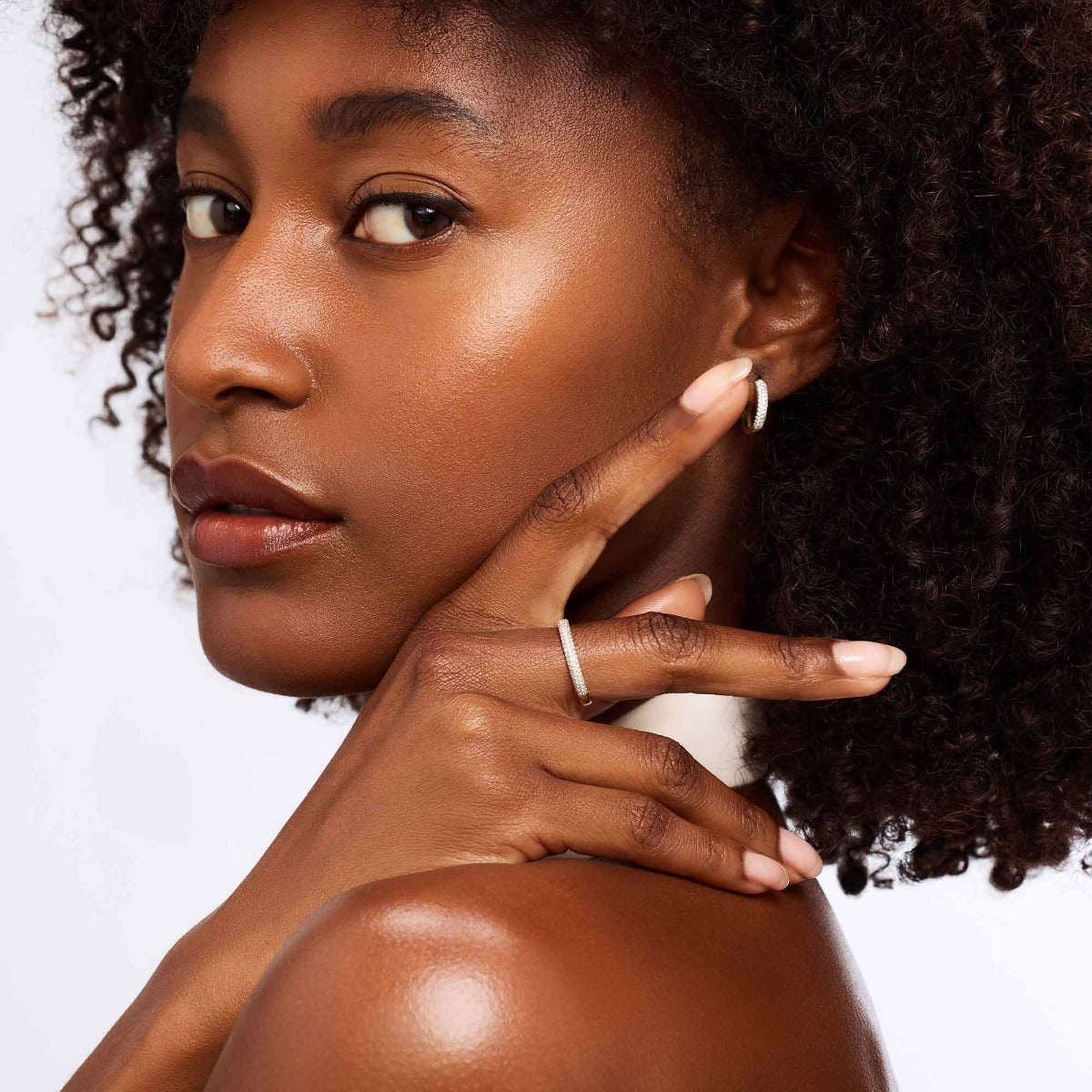 Isabel Bernard De la Paix Laure 14 Karat Gold Ring with Diamond 0.22 Carat IBD330035-58