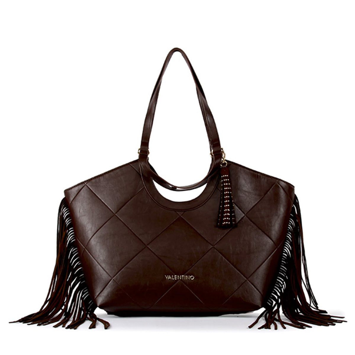 Valentino Bags Astrid Brown Shopper VBSAD201D09