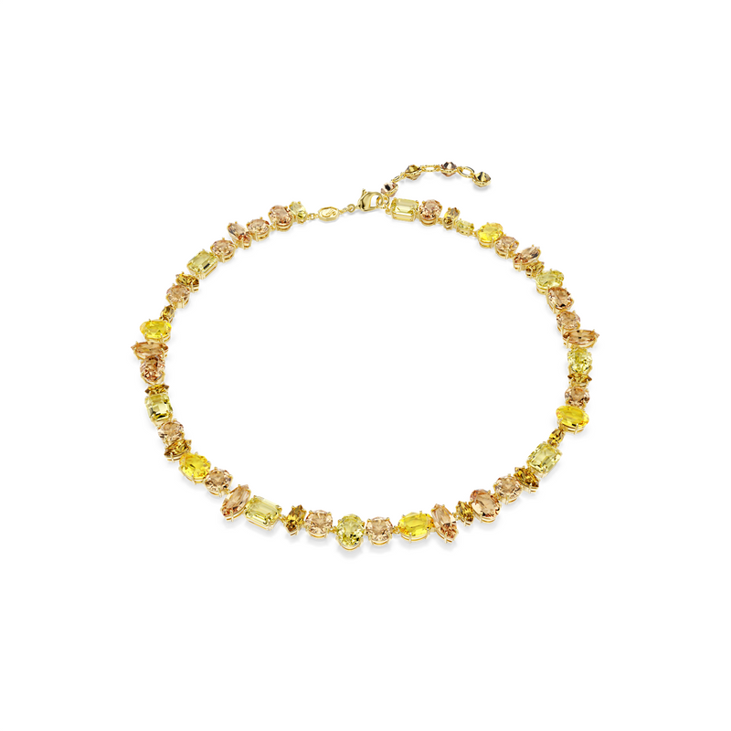 Swarovski Gema Gold Coloured Necklace 5718071-zoom-