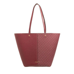 Michael Kors Flora Red Leather Shopper 2001-A0542954