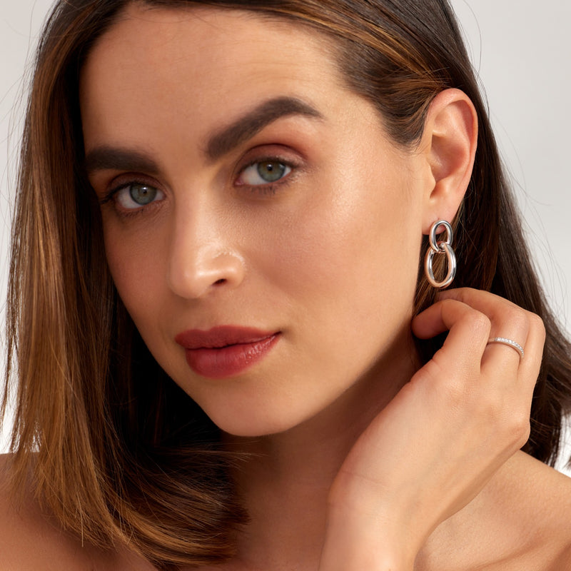 Parte Di Me Bibbiena Poppi Adriane 925 Sterling Zilveren Oorhangers PDM36185-zoom-