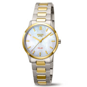 Boccia Titanium Parelmoer Dames Horloge 2002-3363-04