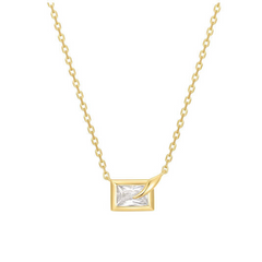 Ania Haie Reimaginer Gold Coloured Sparkling Necklace AH-N069-01G