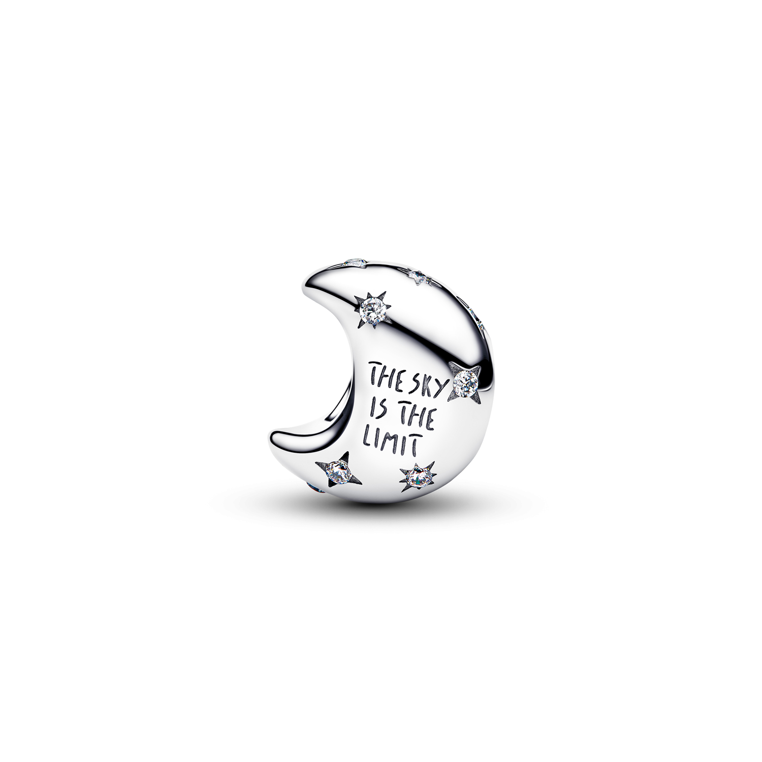 Pandora Moments 925 Sterling Silver Crescent Moon Charm 794254C01