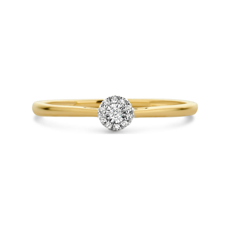 Blush Diamonds 14k Gouden Ring Met Diamant 1646BDI/52-zoom-