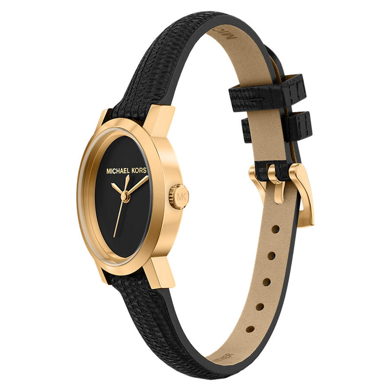 Michael Kors Maude Oval Black Dial Watch MK7585-zoom-