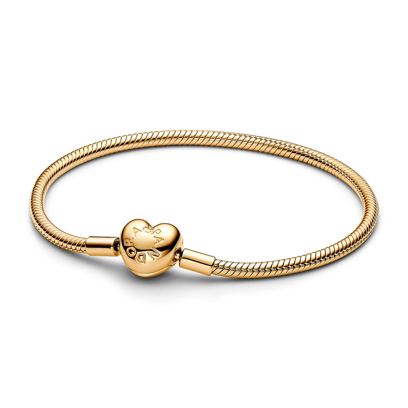 Pandora Moments Gold Plated Bracelet 563050C00-17-zoom-