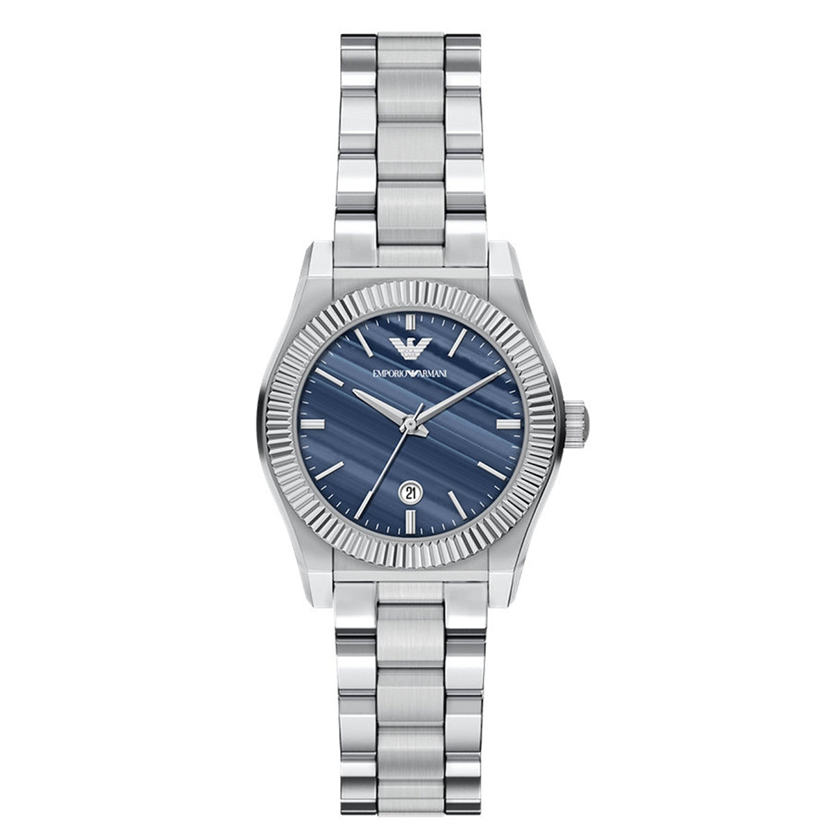Emporio Armani Round Blue Dial Watch AR11760