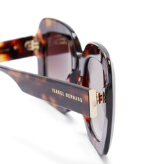 Isabel Bernard La Villette Rive Bruin Tortoise Vierkante Zonnebril IB400003-14-14