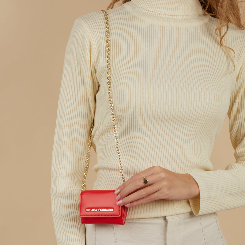 Chiara Ferragni Red Crossbody bag 75SB4BK6-ZS959-514-zoom-