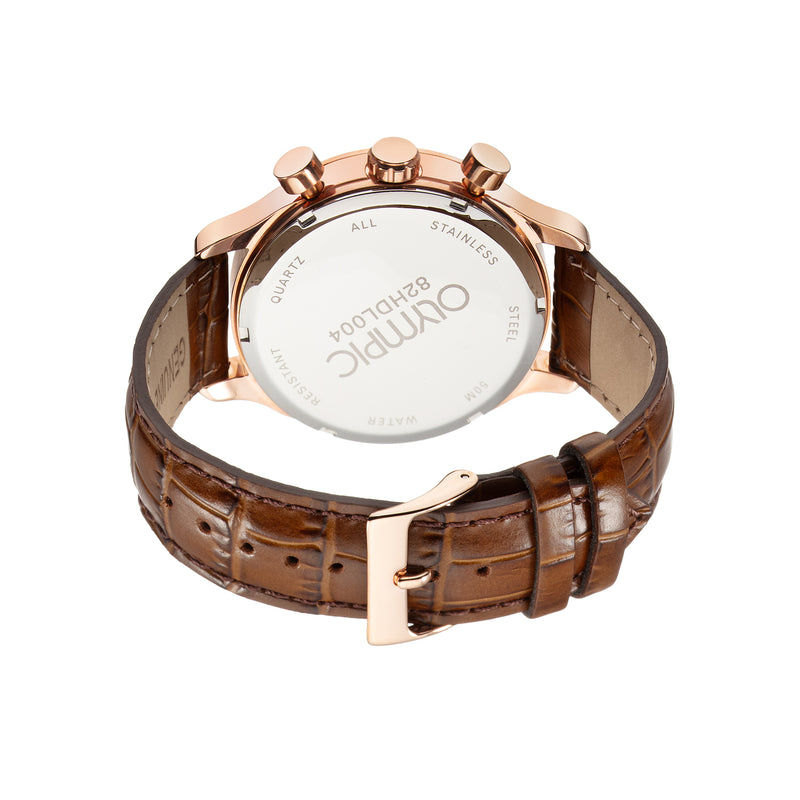 Olympic Zwart Heren Horloge 2002-OL82HDL004-zoom-