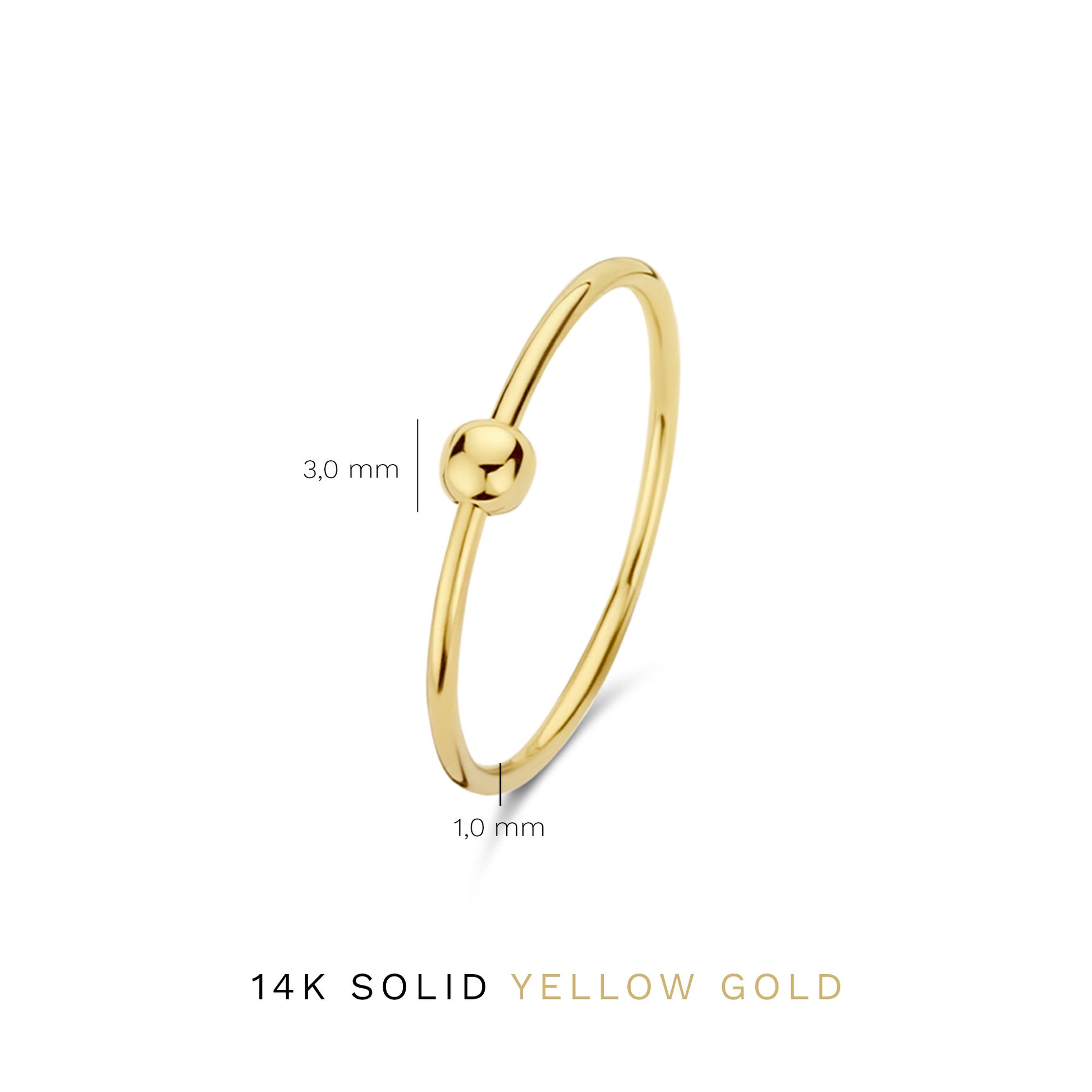 Isabel Bernard Belleville Odette 14 Karaat Gouden Ring IB330027-50