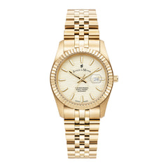 Jacques du Manoir Inspiration Prestige Gold Watch JWL01804