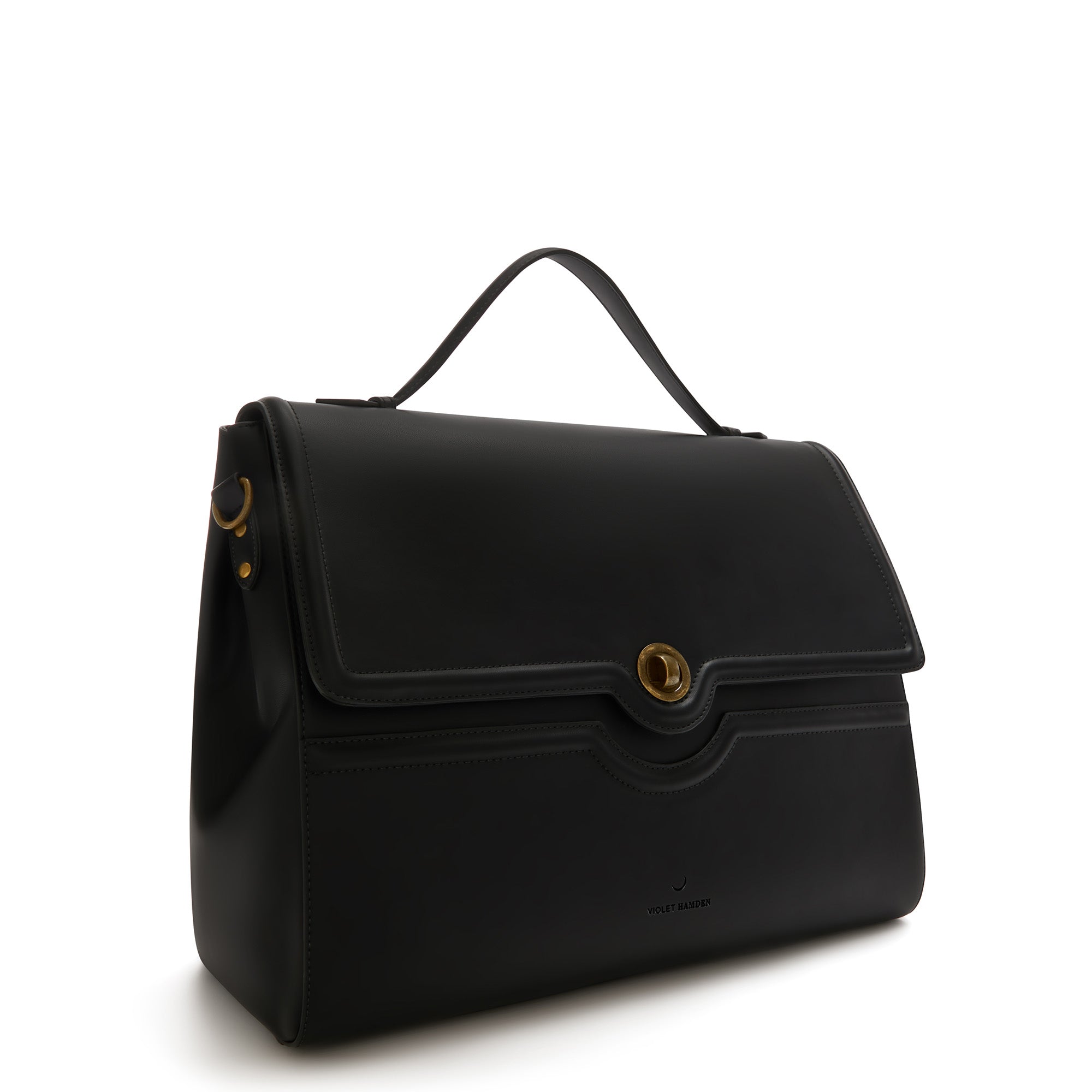 Violet Hamden Essential Bag Black Handbag VH21005