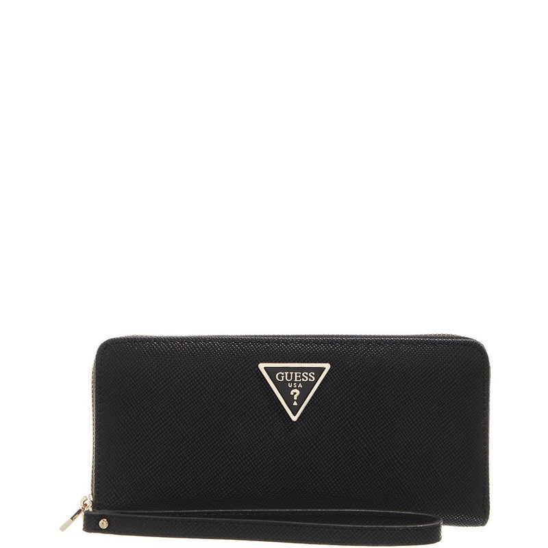 GUESS Laurel Black Zip Wallet SWZG85-00460-BLA-zoom-