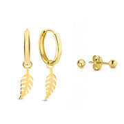Isabel Bernard Cadeau d´Isabel 14 Karaat Gouden Oorbellen Set IB90119