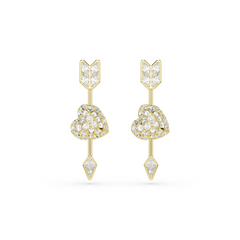 Swarovski Idyllia Gold Plated Earrings 5737295