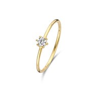 Isabel Bernard 14 Karaat Gouden Le Marais Abelle Ring IB330001-50 (Maat: 50)